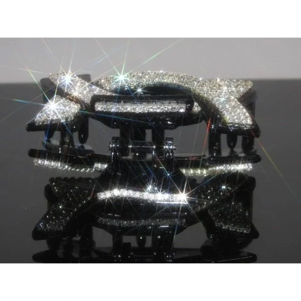New Gorgeous Hair Clip with Shinny Crystals Hair Jewelry Accessories US‎ Seller